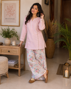 Sonam Bajwa Spooted Salwar Set.