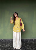 Cherry & Heart Farsi Salwar Set With Pockets