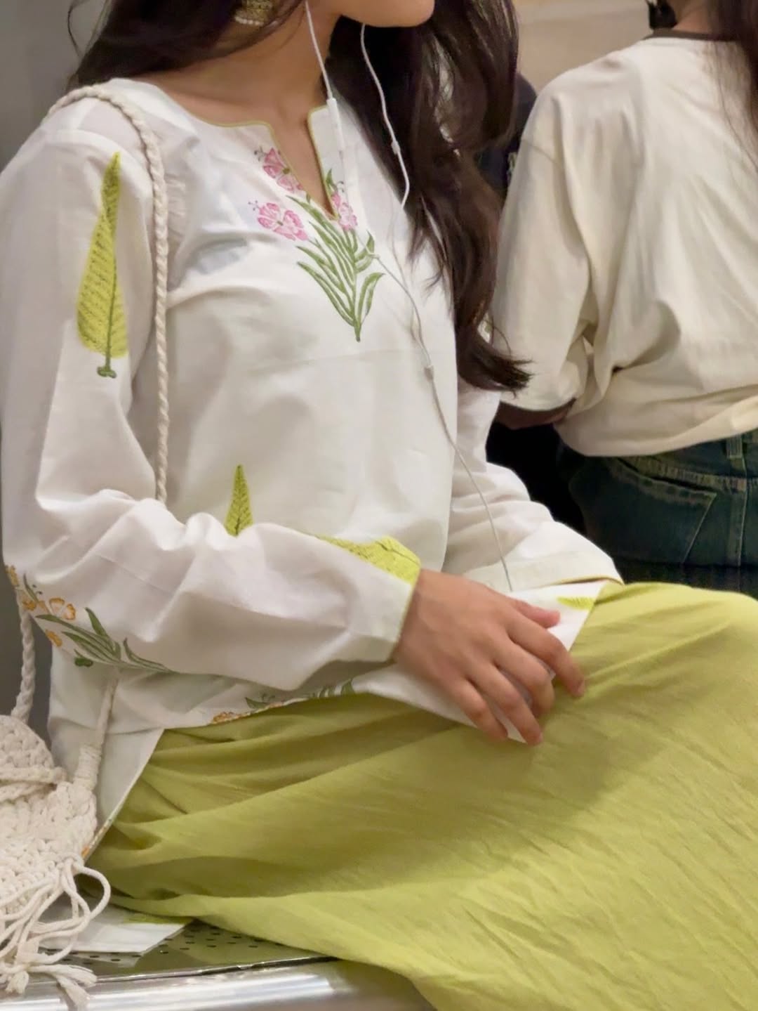 Nasrin Pure Cotton Floral Printed Kurta Pant Set
