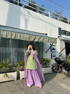 Aafreen Pastel Farshi Coord