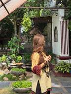 Inaya Heritage Embroidered Kurta Palazzo Set