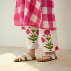 Soft Petal Pure Cotton Kurti Set