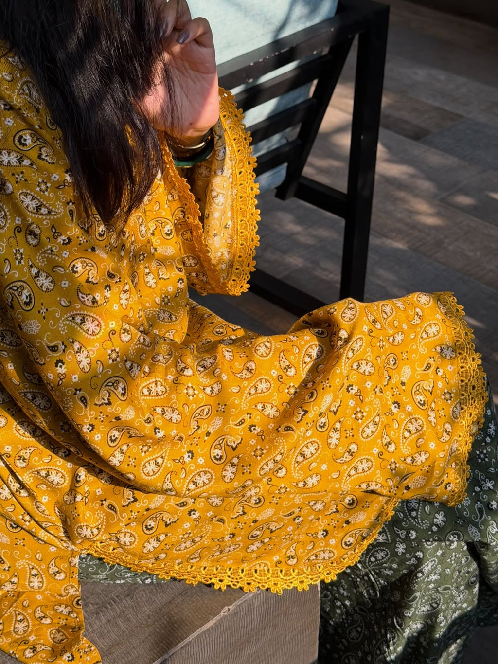 Paisley Breeze Kurta Set