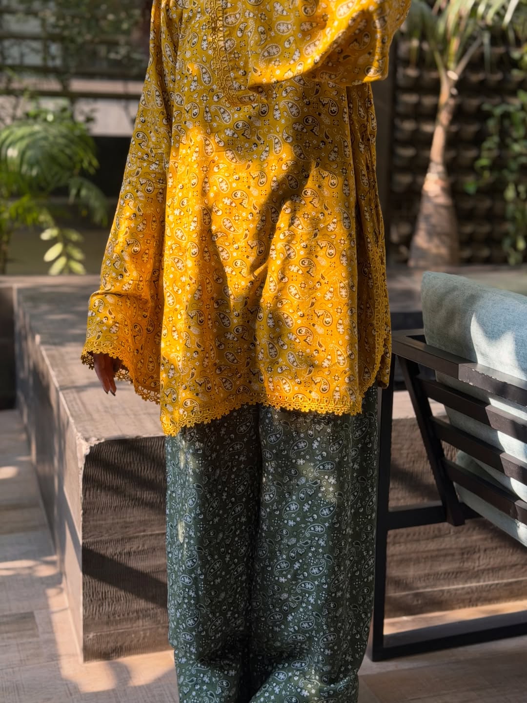 Paisley Breeze Kurta Set