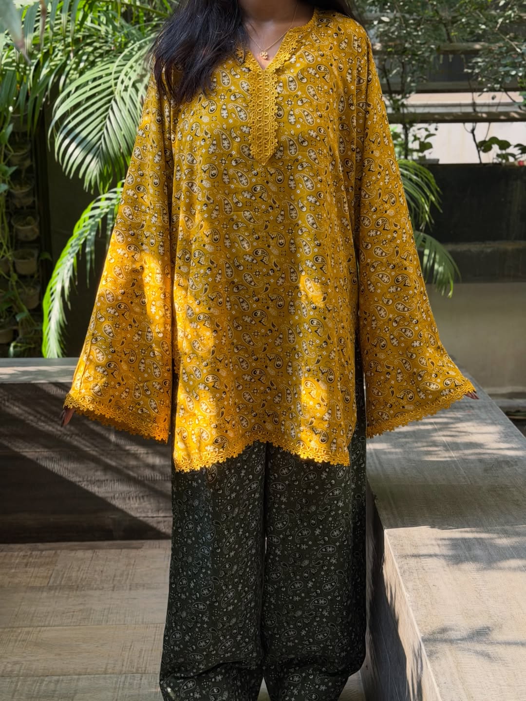 Paisley Breeze Kurta Set
