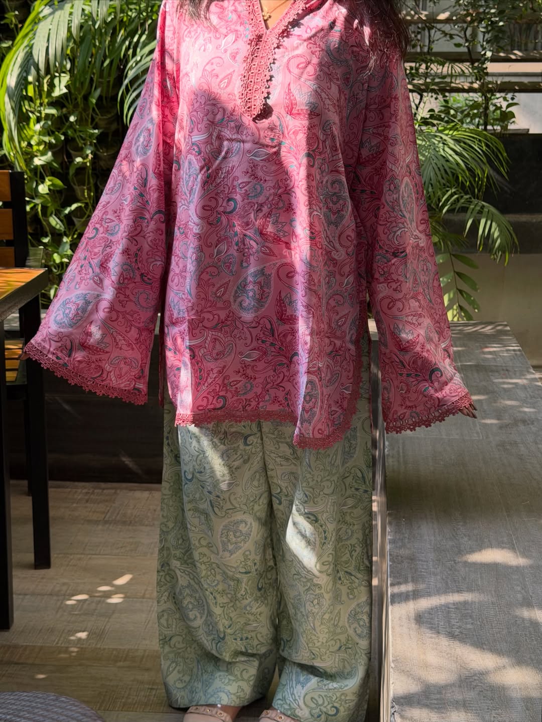 Paisley Breeze Kurta Set