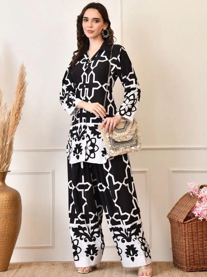 Zariya Black & White Daftar Farshi