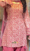 Samaira Pink Floral Farshi Salwar Set