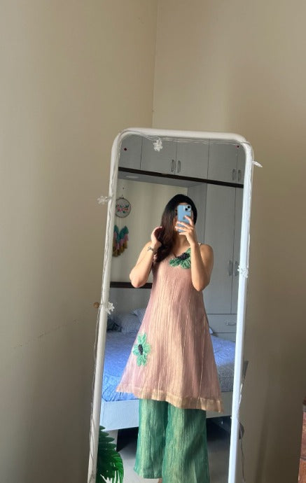 Evelisse Floral Garden Kurta Palazzo Set
