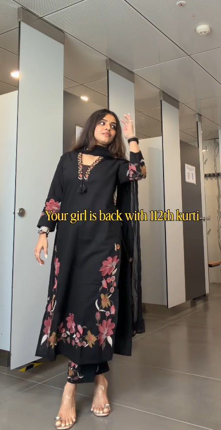 Anvisha Bloom Designer Kurta Set