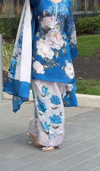 Aadhya Floral Print Kurta Set