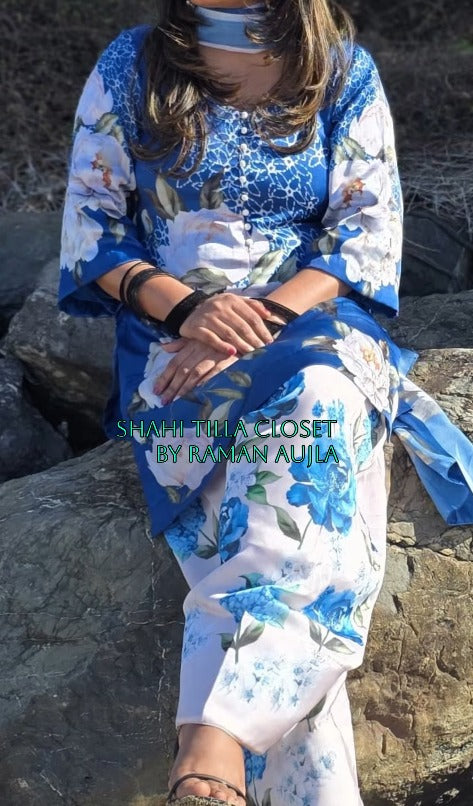 Aadhya Floral Print Kurta Set