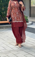 Meher Printed Kurta Palazzo Set