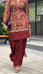 Meher Printed Kurta Palazzo Set