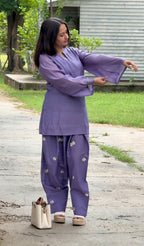 Lilac Jasmine Farsi Salwar Set