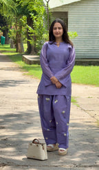 Lilac Jasmine Farsi Salwar Set