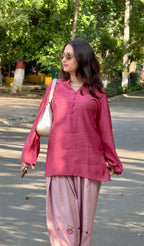 Pink Rose Farsi Salwar Set