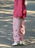 Pink Rose Farsi Salwar Set